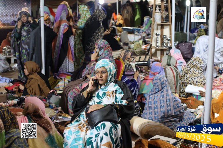 نساء الرباط الوطني ينظمن من معرض سوق غـــزة الخيري