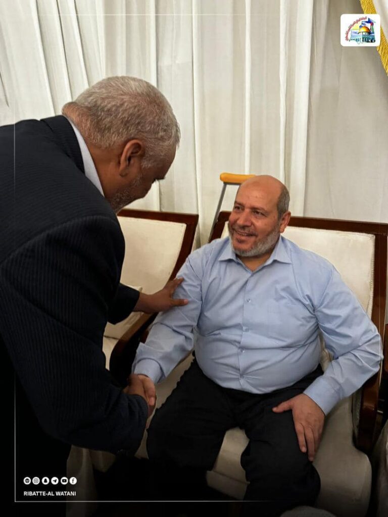 الأمين العام للرباط الوطني لنصرة الشعب الفلسطيني يقدم واجب العزاء لحركة حماس في روح الشهيد الرئيس إسماعيل هنية