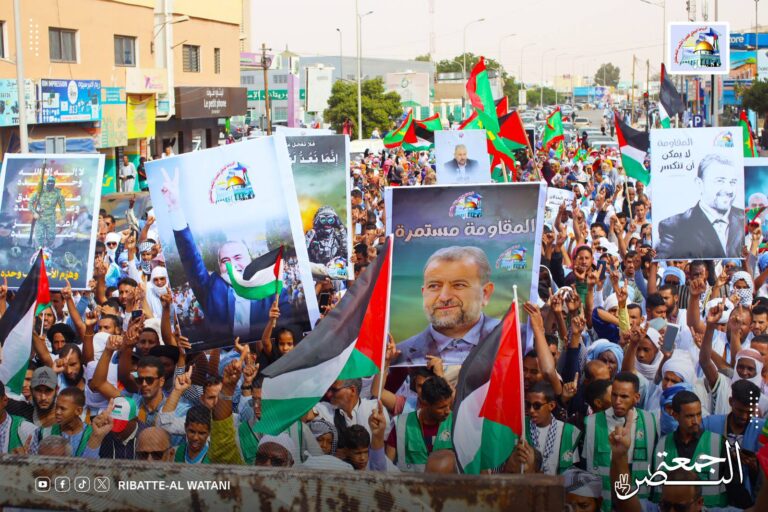 الرباط الوطني لنصرة الشعب الفلسطيني مسيرة جمعة النصر