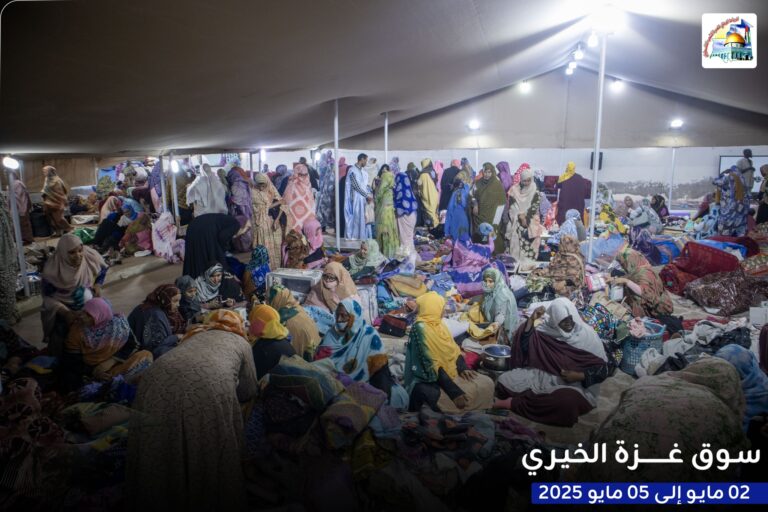 نساء الرباط الوطني ينظمن معرض سوق غـــــــــزة الخيري