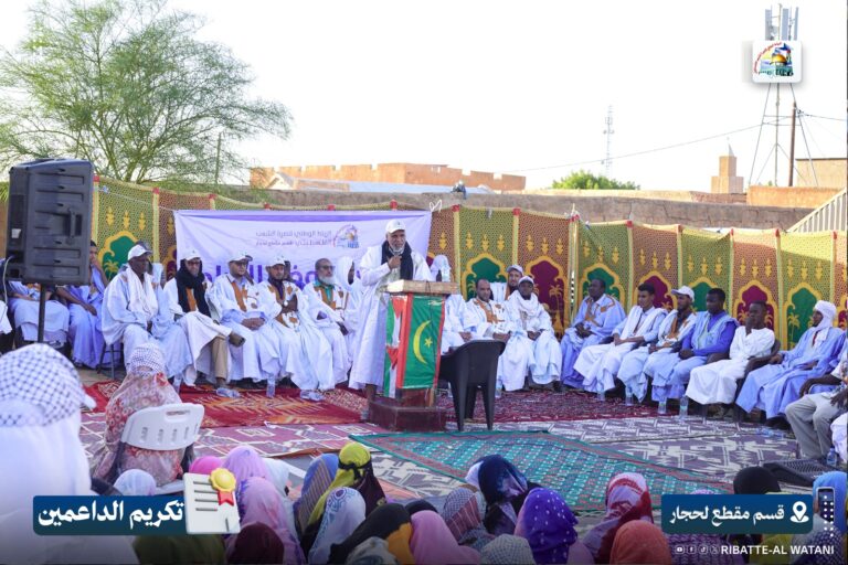 قسم مكطع لحجار: رئيس الرباط يكرم المساهمين والمتبرعين